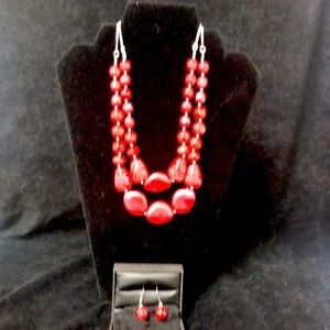 Necklace & Earrings